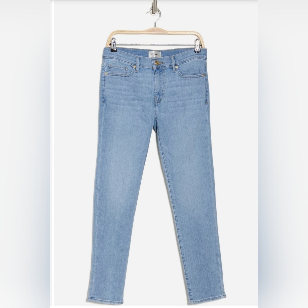 Frame Le Garcon Mid Rise Crop Boyfriend Jeans Size 27.